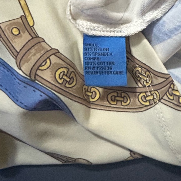 J.McLaughlin Equestrian Chambray Top - Picture 10 of 10